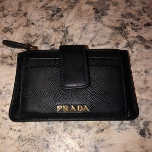 Prada Saffiano Leather Card Holder